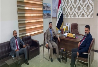 عميد كلية القانون بجامعة سومر يبحث مع قائممقام قضاء النصر آفاق التعاون المؤسسي المشترك