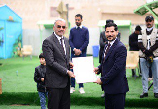 تكريم الحضور في اسبوع الريادة الخاص بمهرجان فرحة الطفولة مسؤولية مجتمع