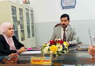 مجلس كلية القانون بجامعة سومر يعقد جلسته الثالثة ويناقش عدداً من المحاور الأكاديمية والإدارية