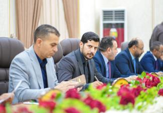 عميد كلية القانون يشارك في جلسة مجلس جامعة سومر الخاصة بالمصادقة على نتائج الامتحان التنافسي
